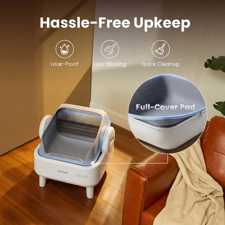 Cat Litter Box White