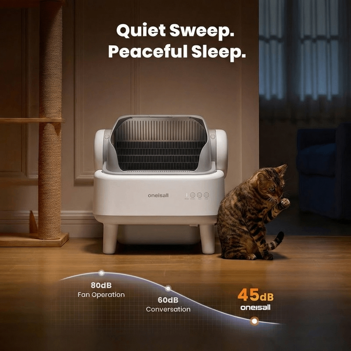 Cat Litter Box White
