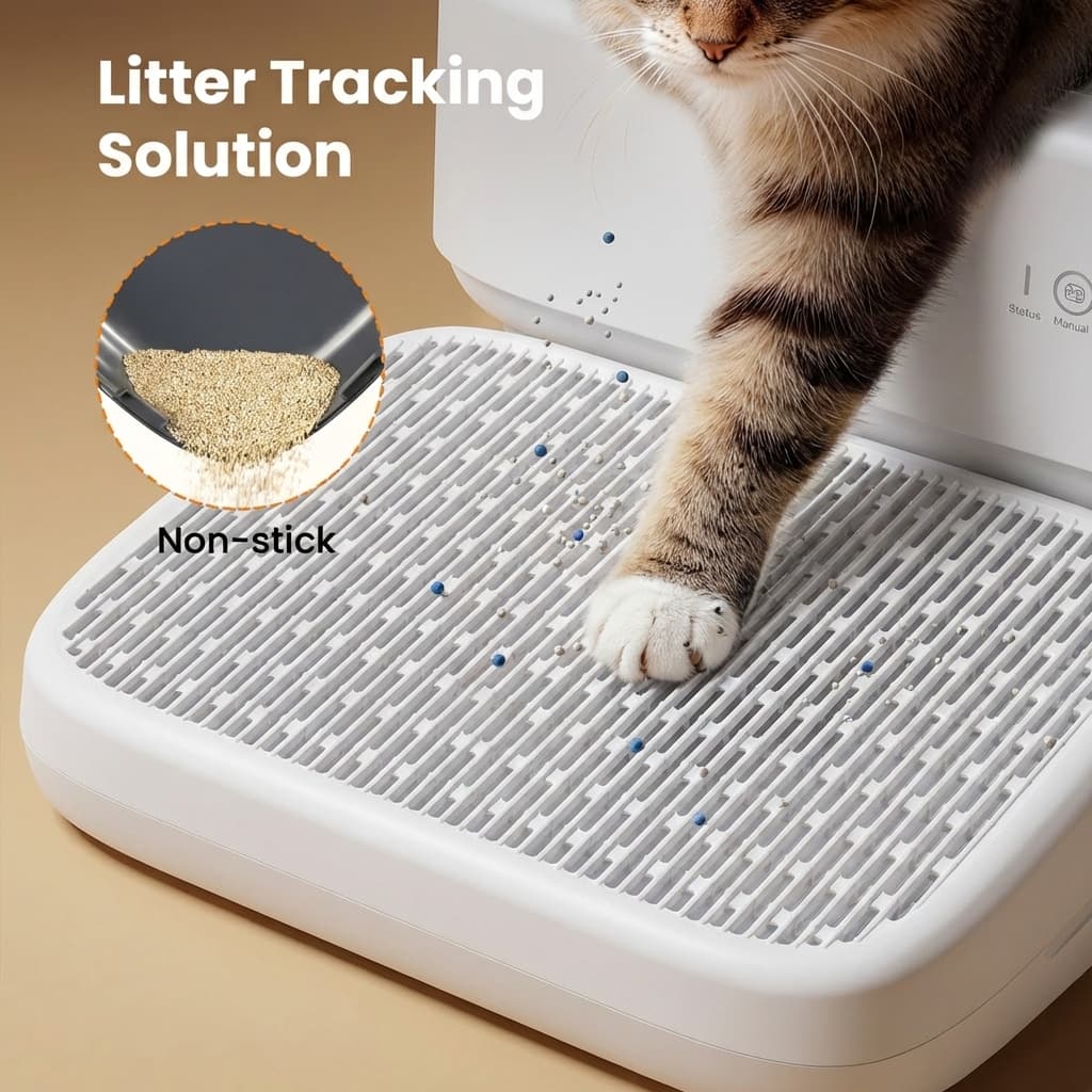 Oneisall Cat Litter Step Replacement for Cat Litter Box