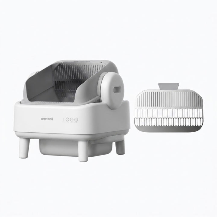 Oneisall Ease S1 Self-Cleaning Litter Box White