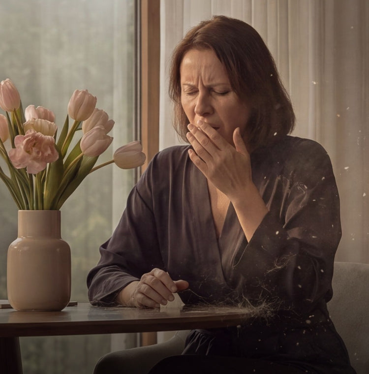 Allergens linger: no real relief for breathing.