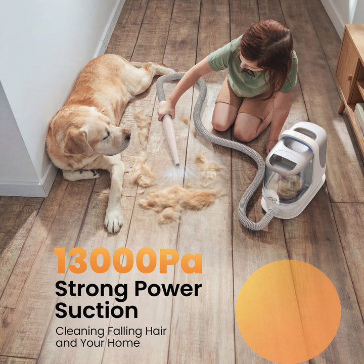 Oneisall BM3 13000Pa Super Strong Suction Dog Grooming Vacuum Kit