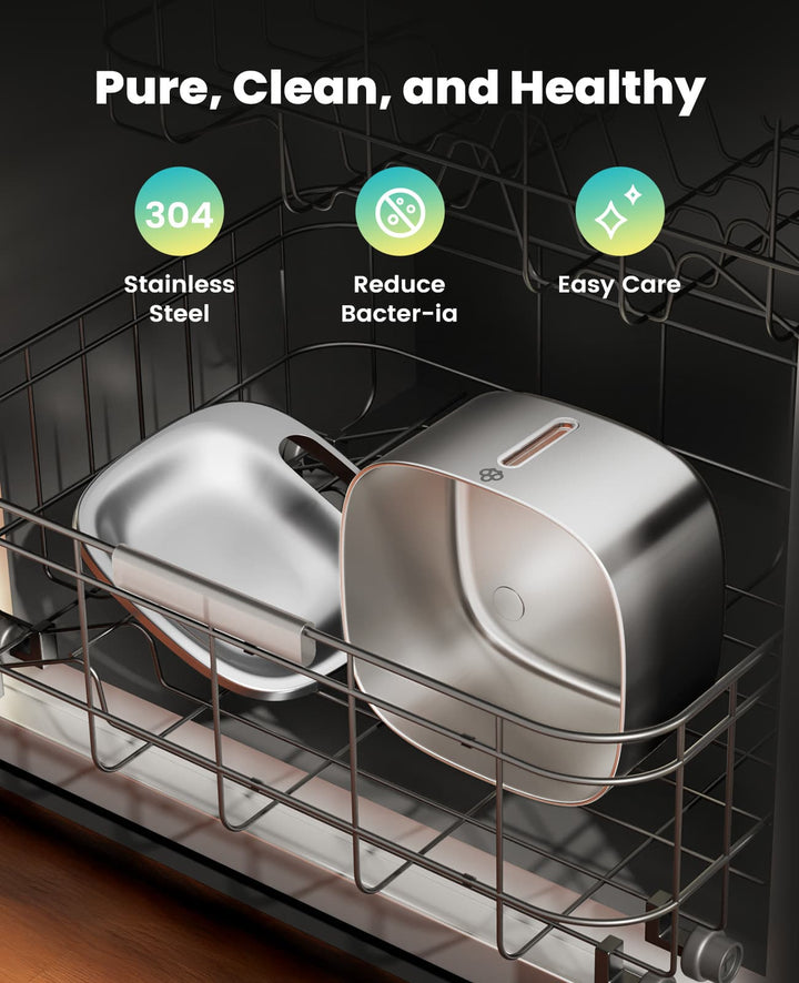 Oneisall 3.5L Cordless Smart Pet Water Fountain with 11 PCS Filters