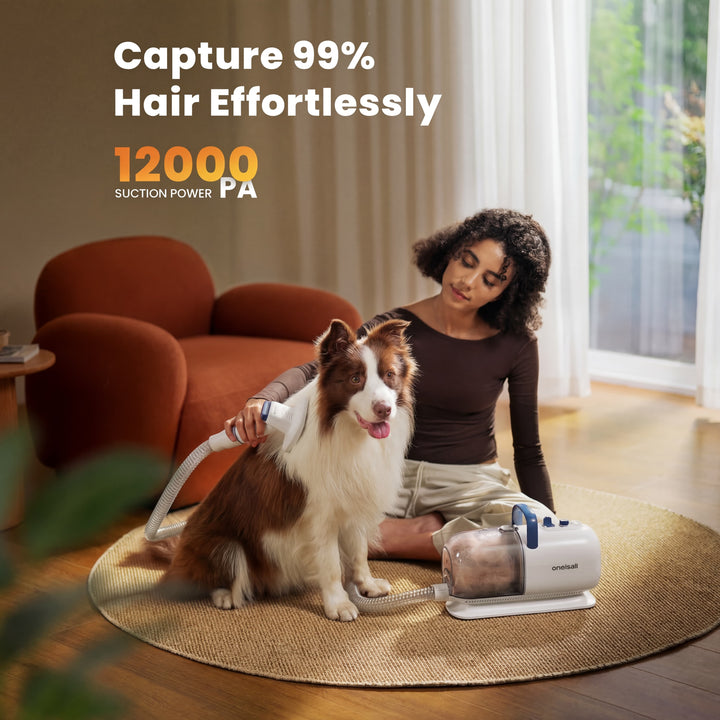 Oneisall Cozy C1 8-in-1 Pet Grooming Vacuum & Dryer Kit