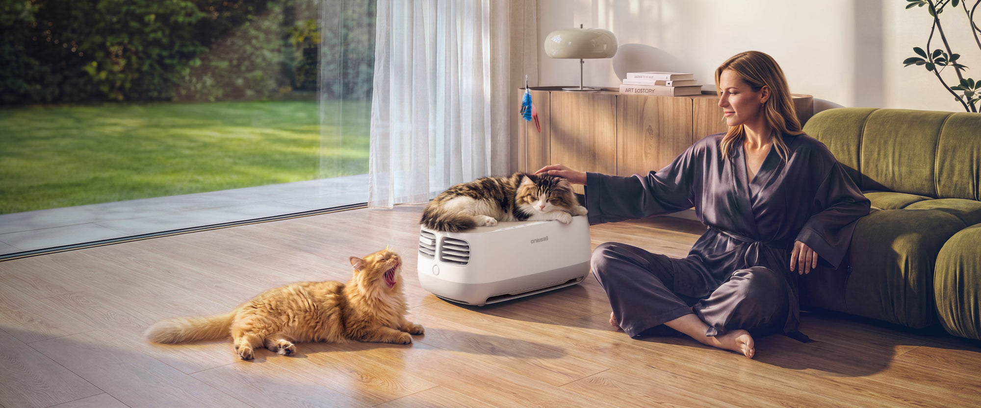 Where Cats Lounge, Fur Gets Captured