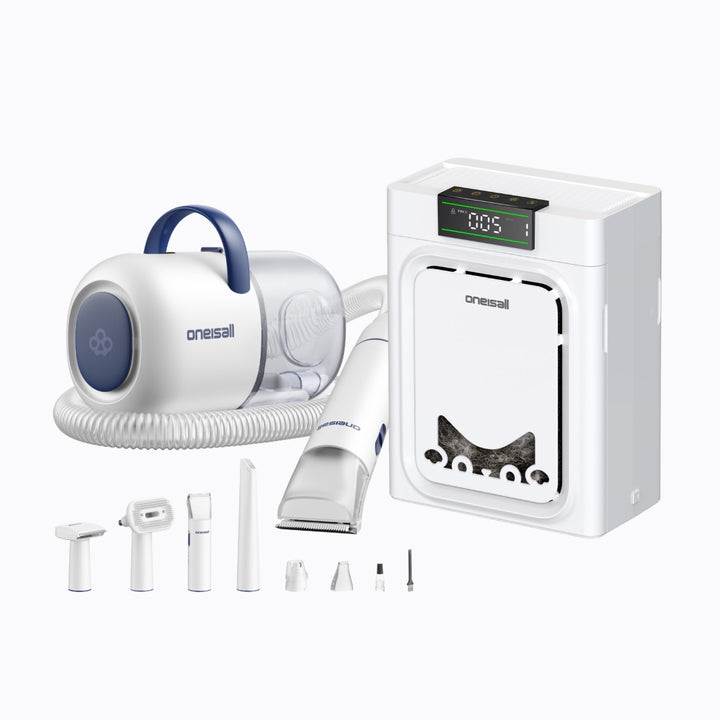 Oneisall Cozy SE2 6-in-1 Dog Grooming Vacuum Kit