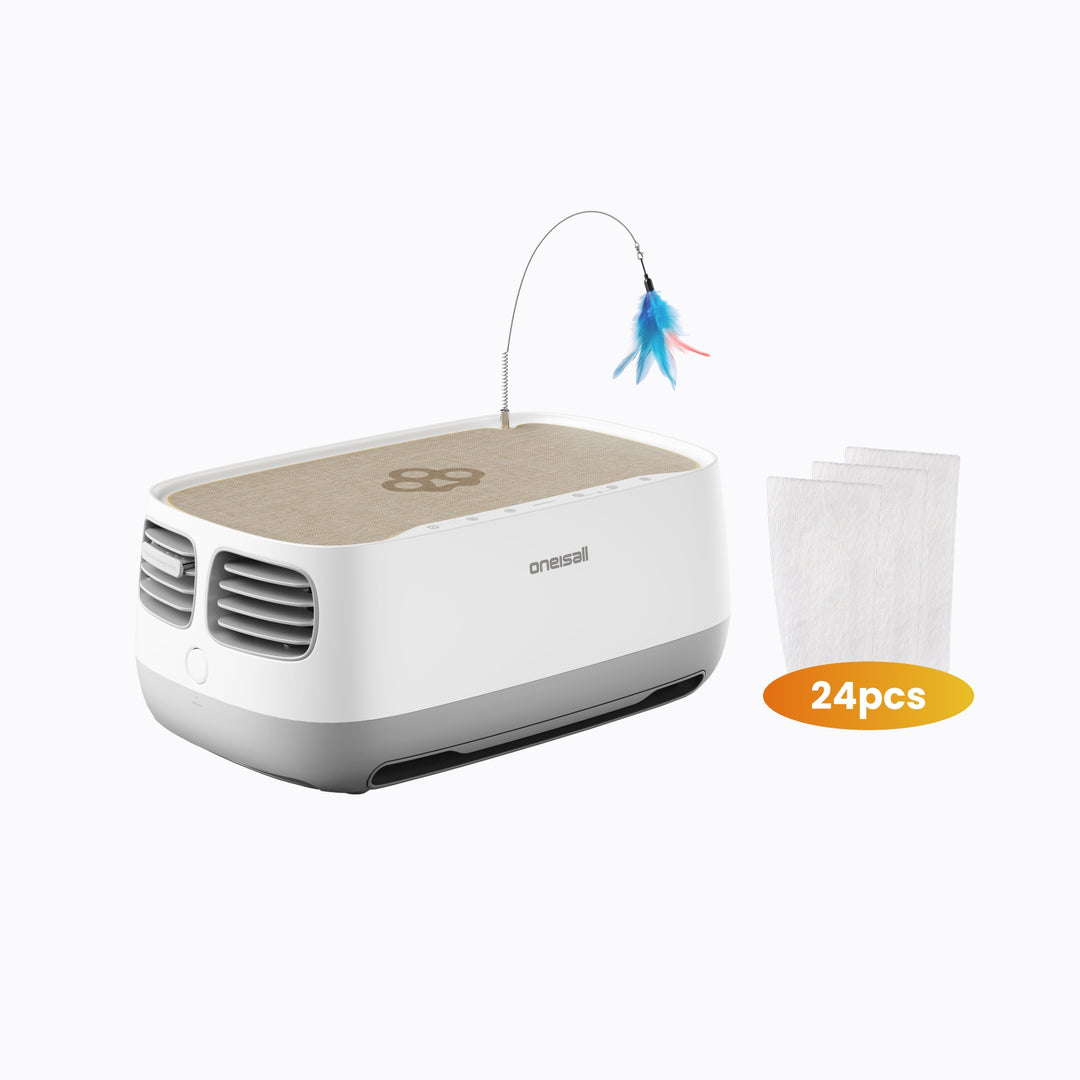 Oneisall 2-in-1 Cat Bed Air Purifier-ig