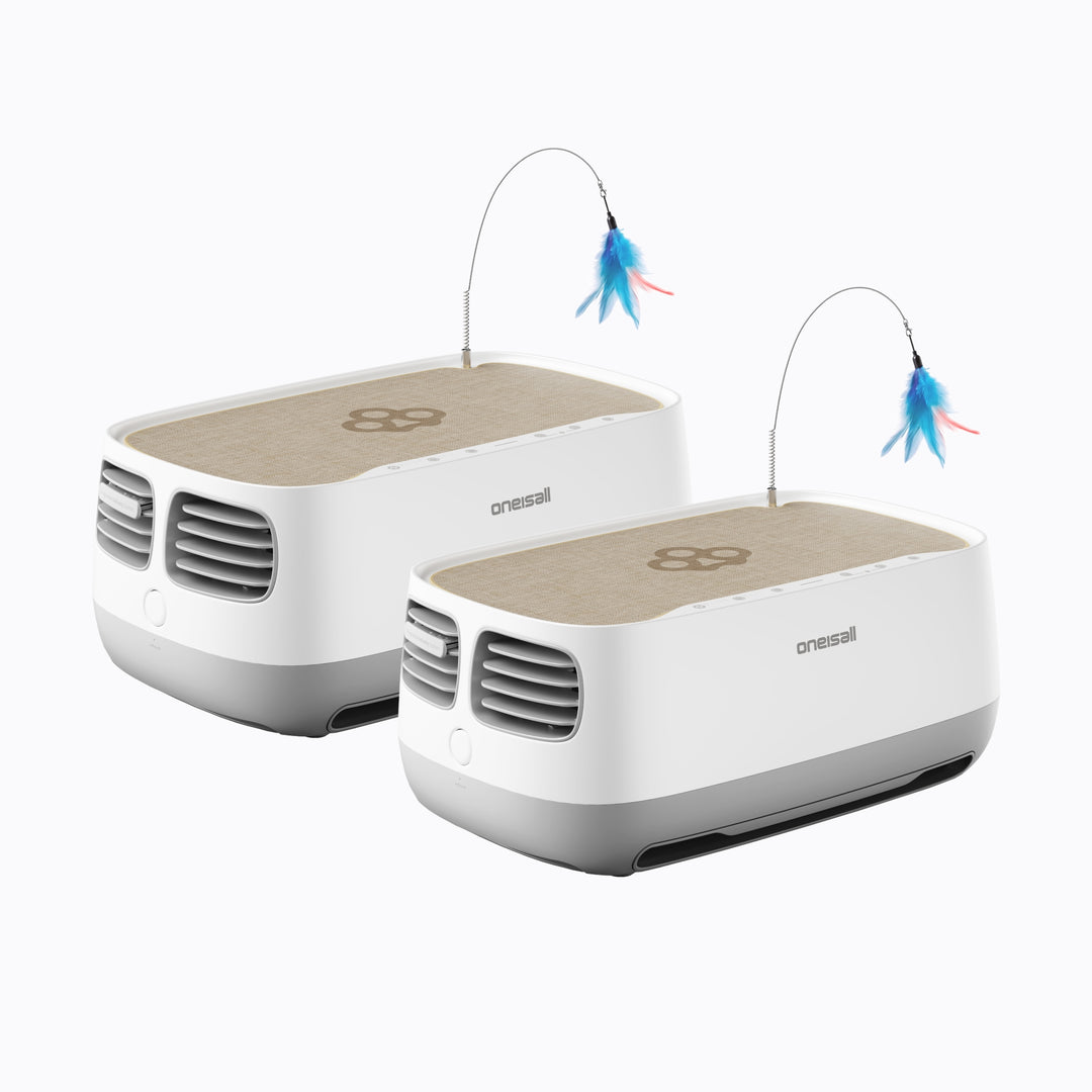 Oneisall 2-in-1 Cat Lounge Air Purifier Multi-Pack