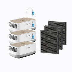 Oneisall 2-in-1 Cat Lounge Air Purifier Multi-Pack