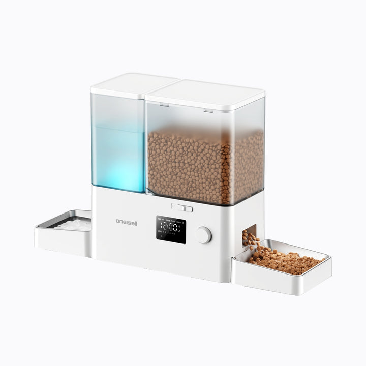 2-in-1 Automatic Cat Feeder and Water Dispenser