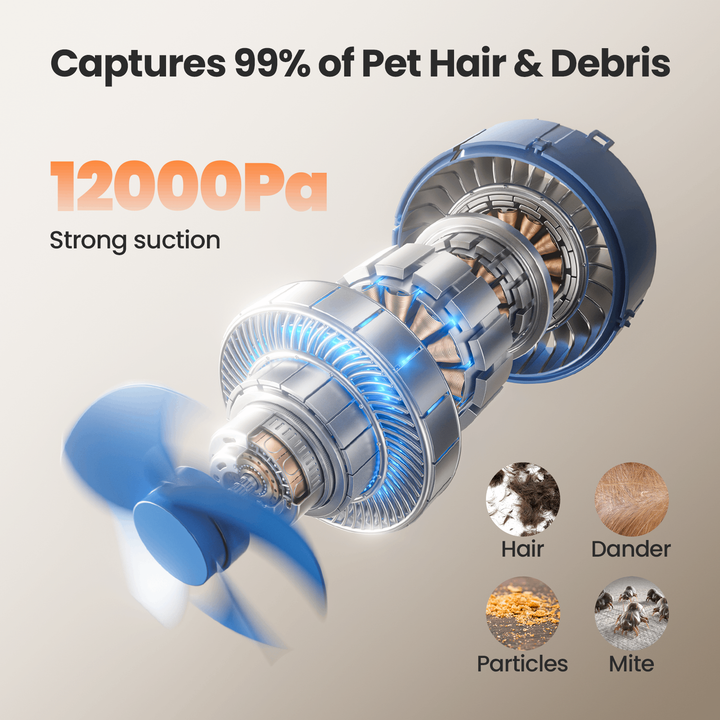 Pet Grooming Vacuum Kit