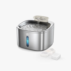  Pet Water Fountain with 3PCS Filters