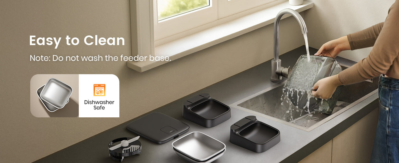 oneisall automatic cat feeder