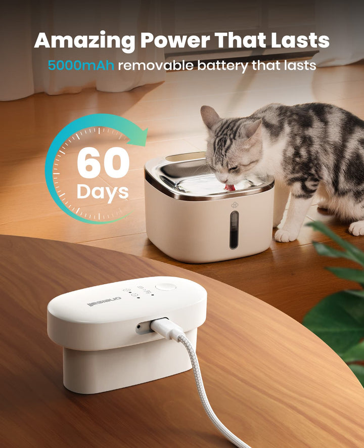 Oneisall_3.5L_Cordless_cat_Water_Fountain