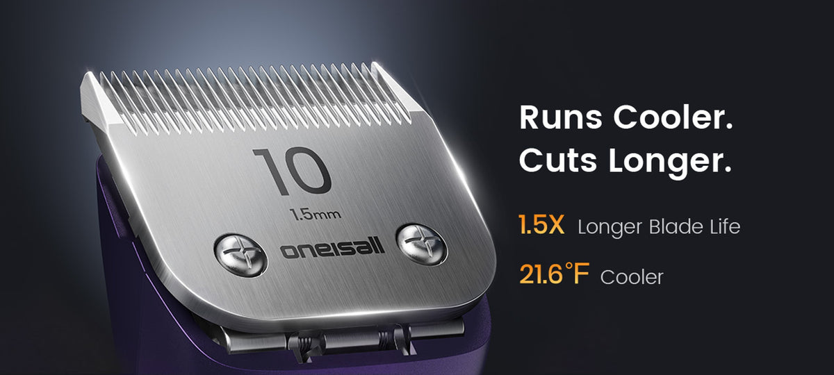 Cooler blades. Longer life.