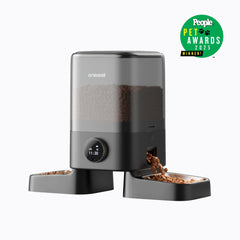 Oneisall H1 5L Automatic Cat Feeders for Two Cats