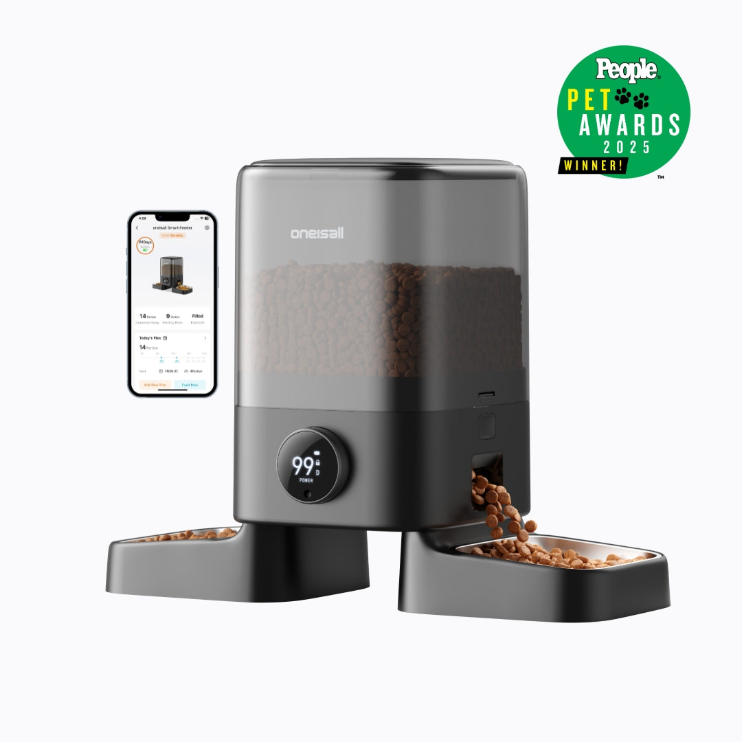 5L Automatic Cat Feeders with APP Control for Two Cats