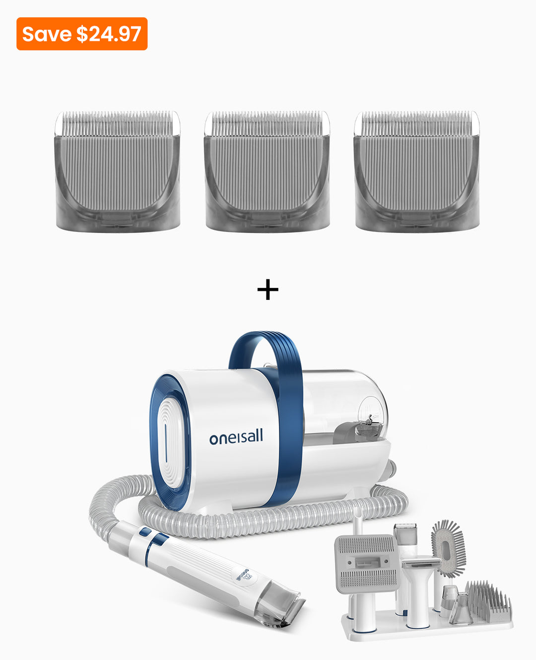 Beautiful view of Dog Grooming Vacuum Attachment For Reducing Pet Allergies And Dander