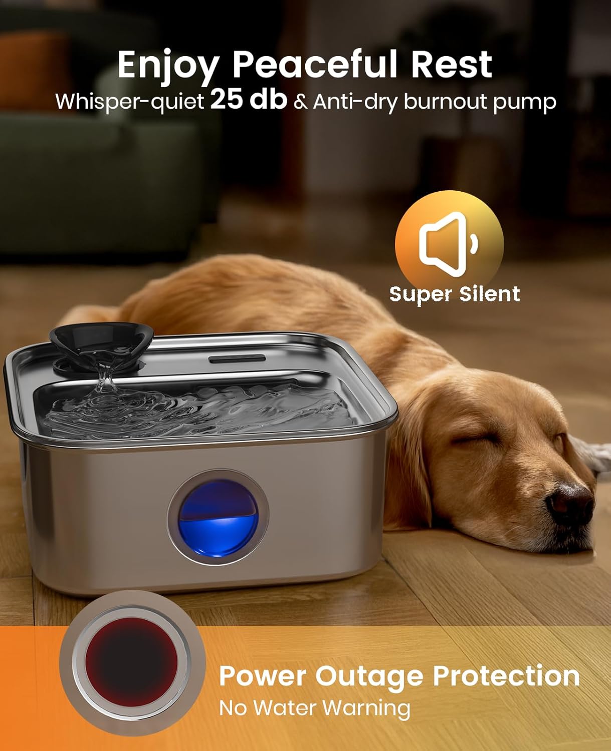 Oneisall 10L Pet Water Fountain for Large Dogs kit – oneisall