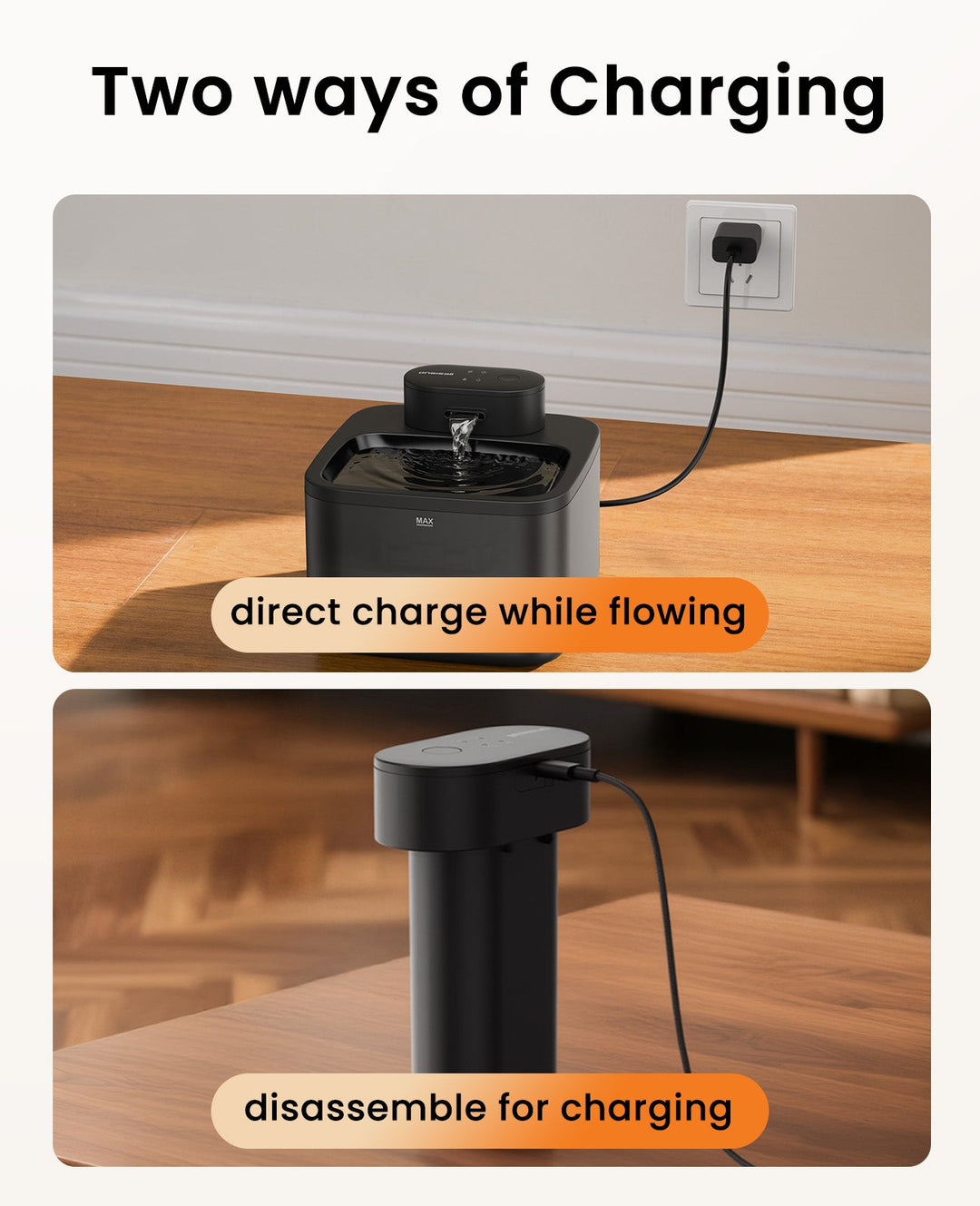 Cordless Pet Water Fountain