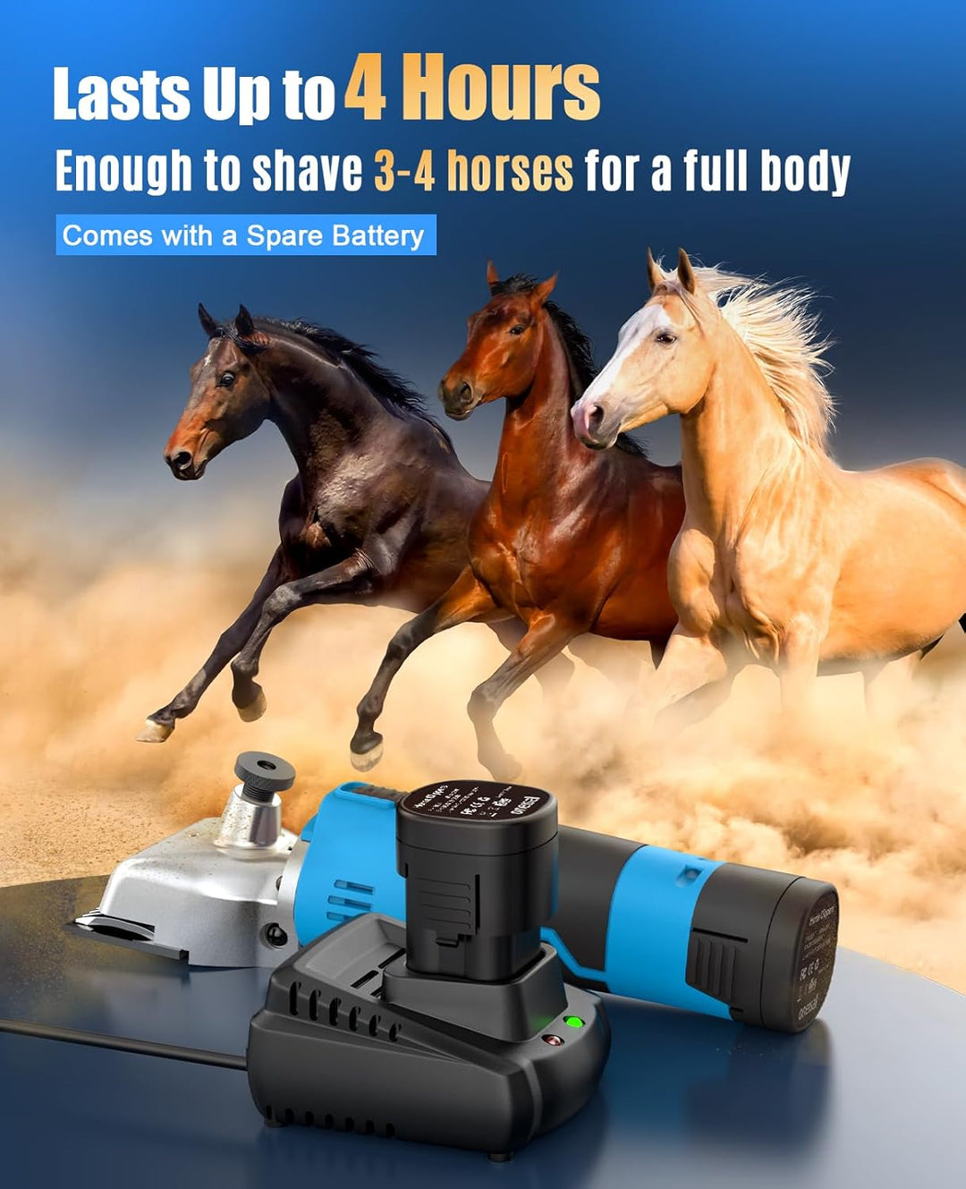 Cordless Horse Clippers