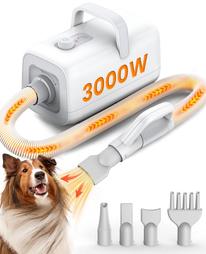 Oneisall 3000W Dog Hair Dryer