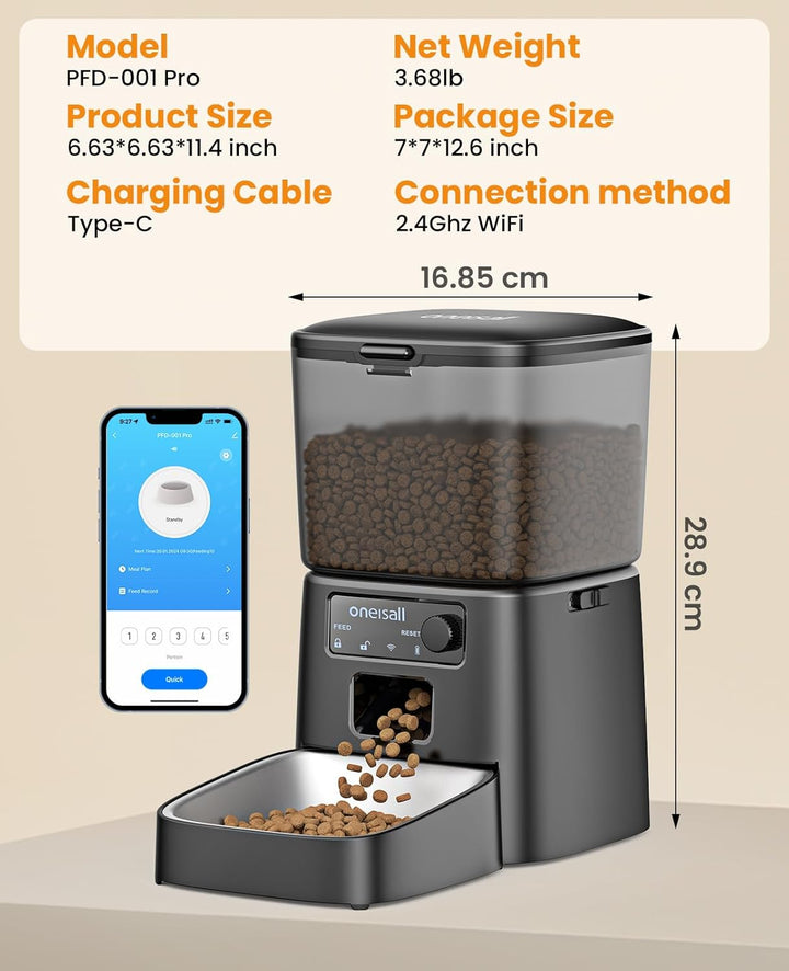 Automatic Cat Feeder with APP Control