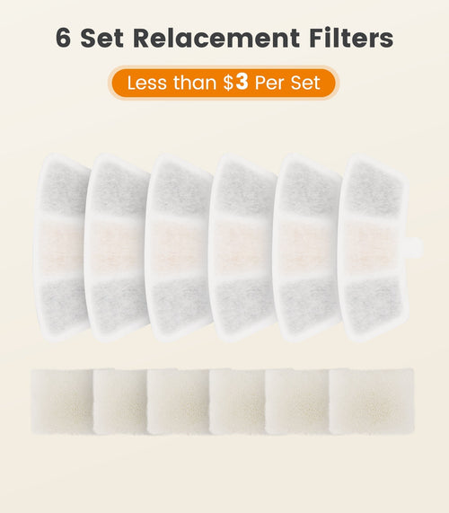 Accessories for corded pet water fountain