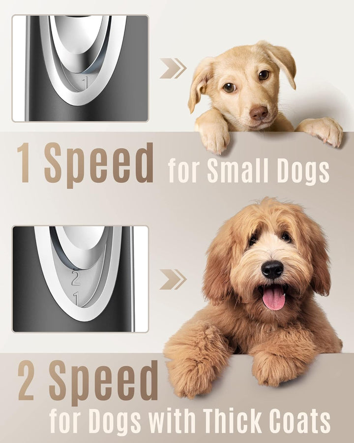 oneisall x2 dog clipper silver