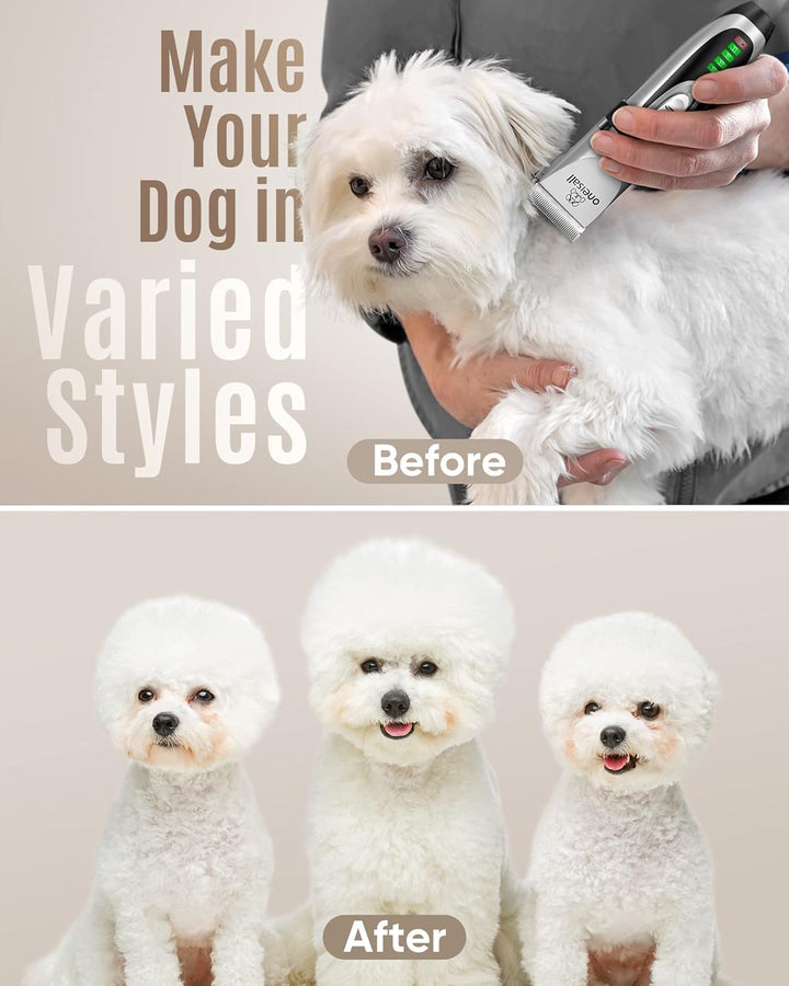 oneisall x2 dog clipper silver