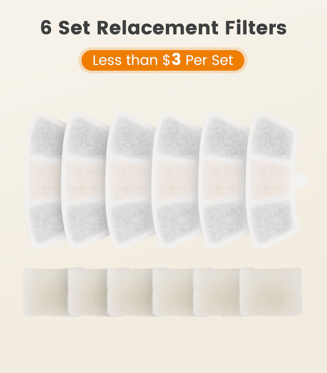 Accessories for corded pet water fountain