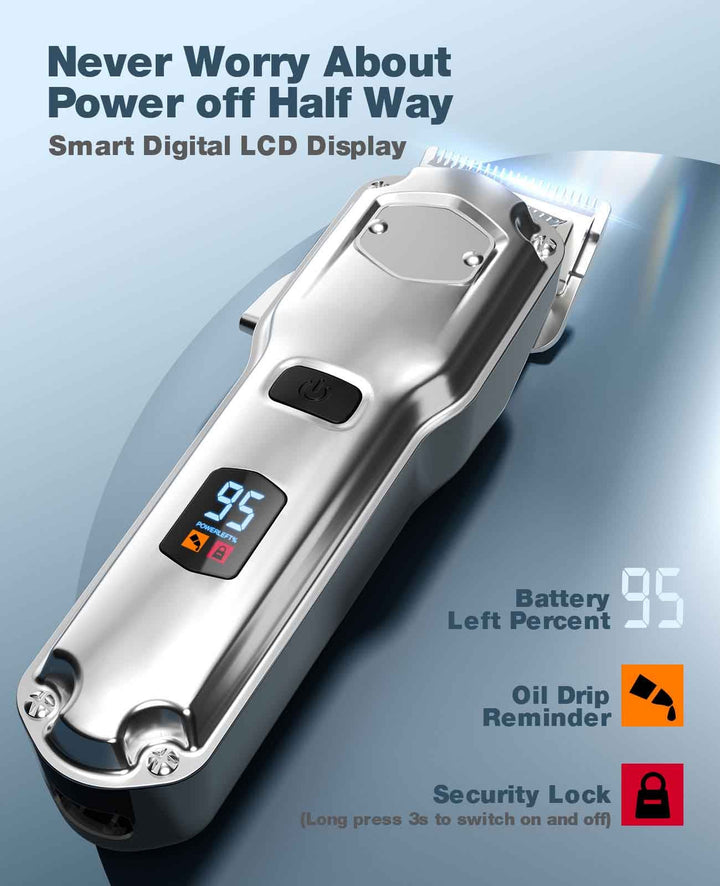 dog clipper smart digital lcd display