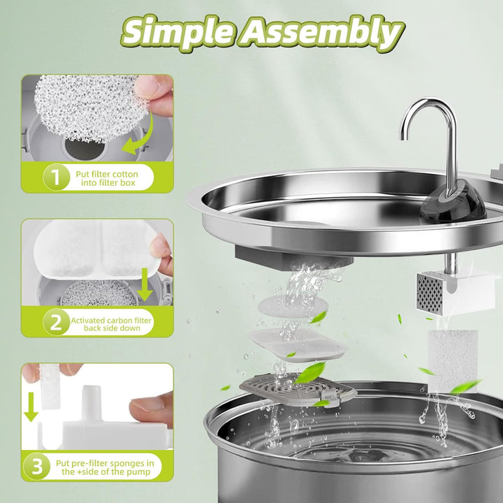  16Pcs Carbon Filters Replacement