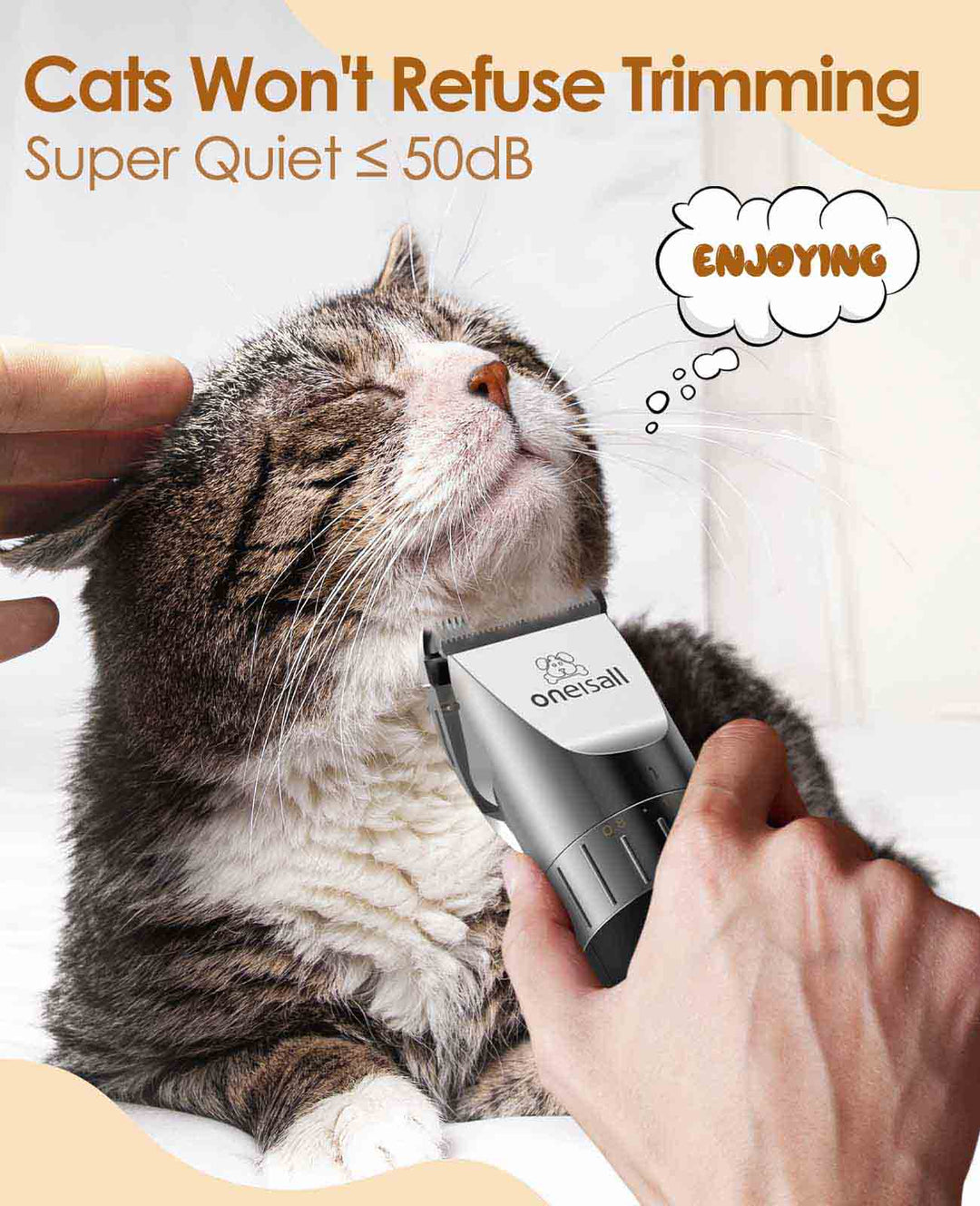 oneisall a11 cordless cat clipper