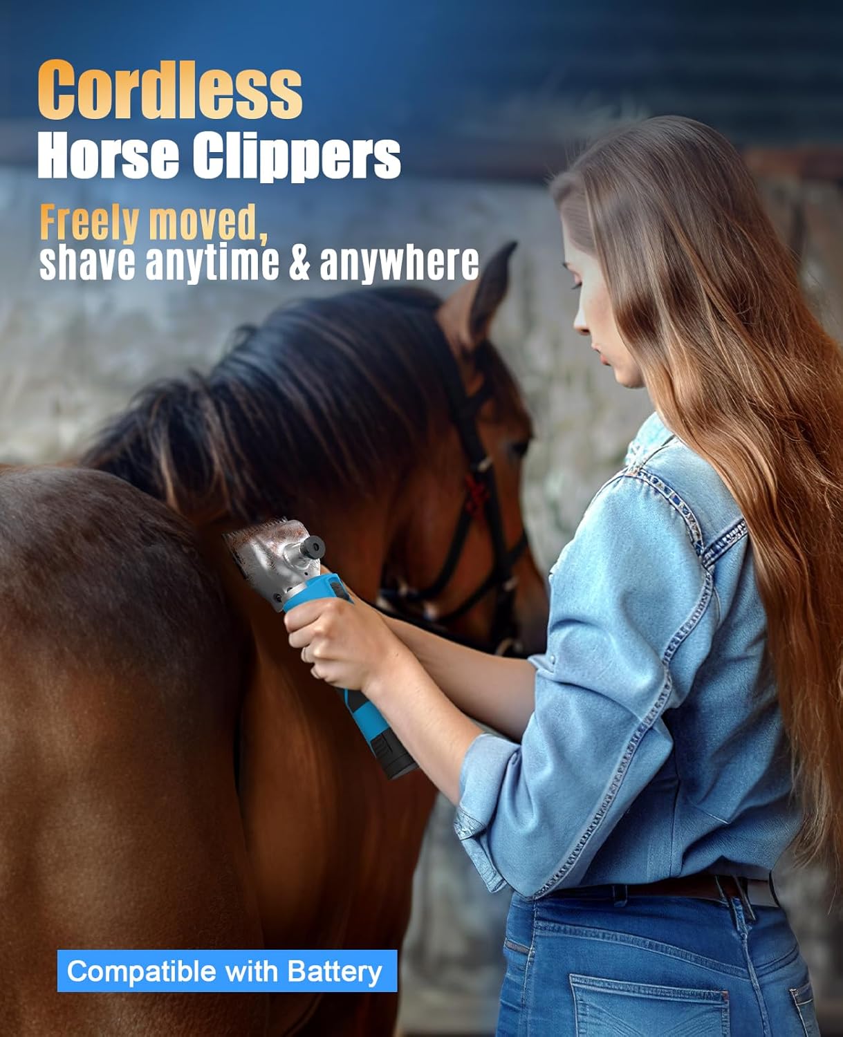 Oneisall All-in-one Cordless Horse Clipper