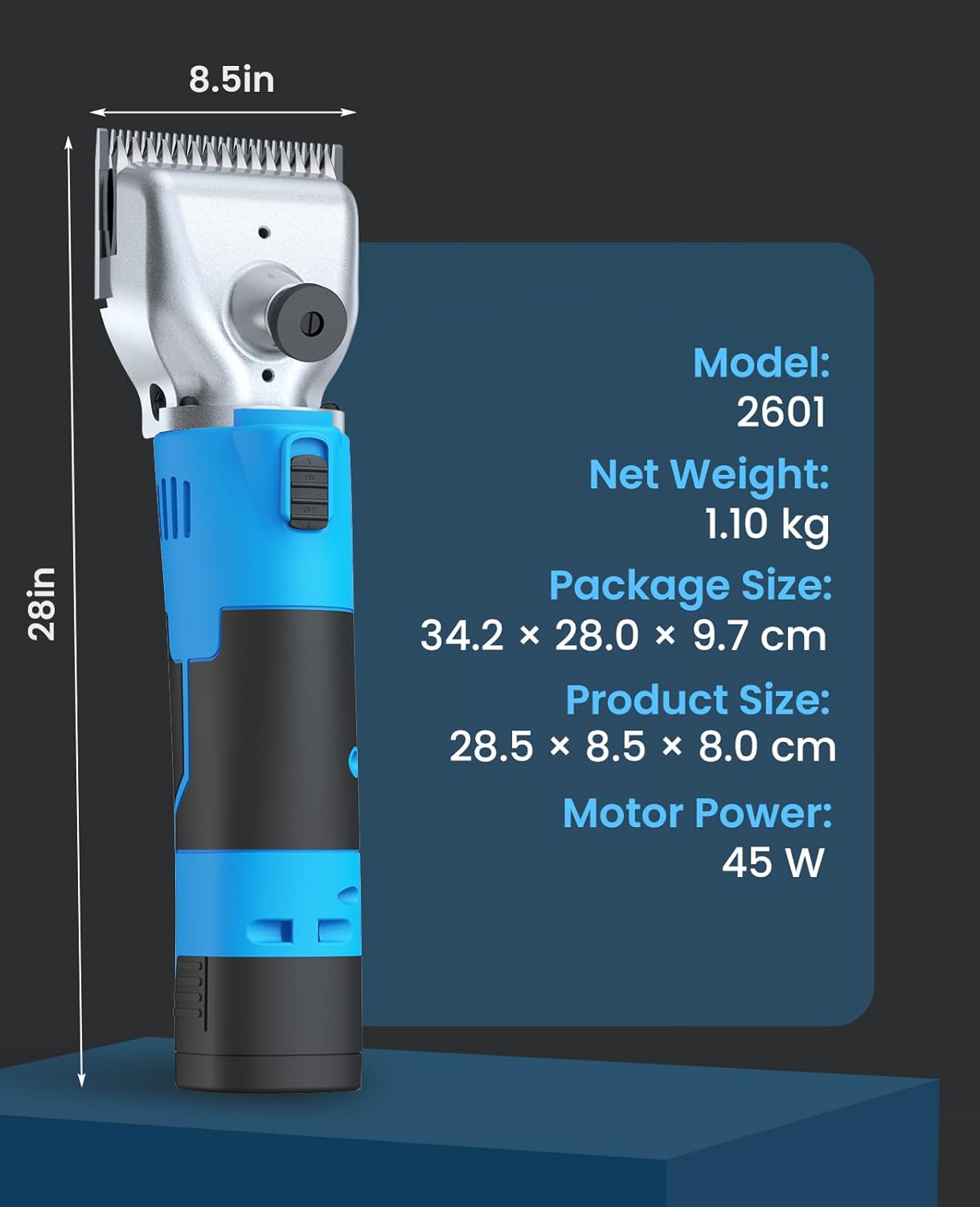 Oneisall All-in-one Cordless Horse Clipper