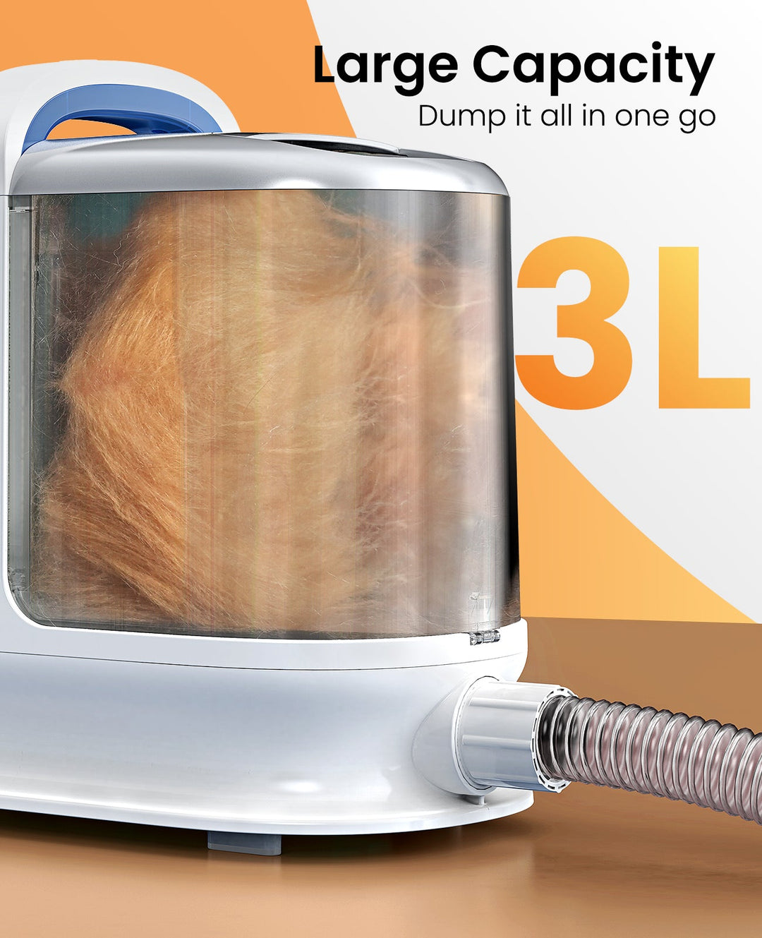 big dog grooming vacuum