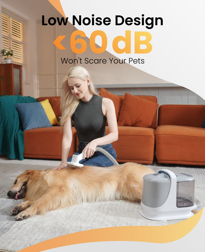 big dog grooming vacuum