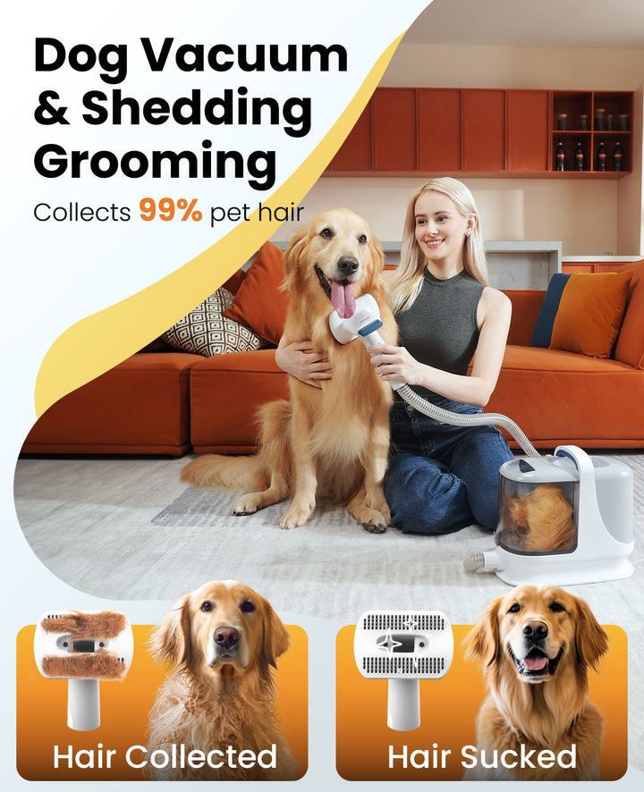 big dog grooming vacuum