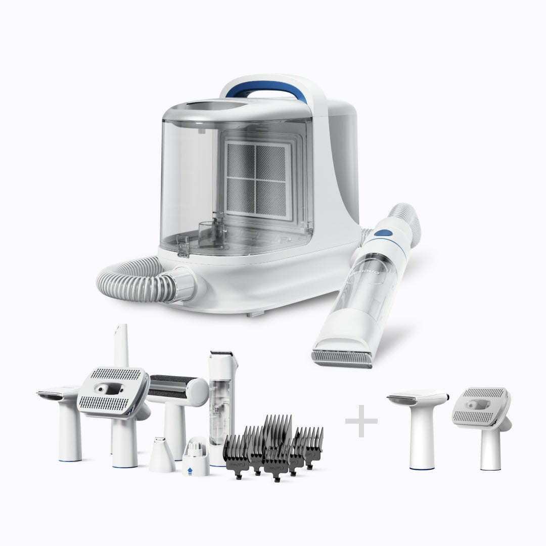 Powerful Suction Dog Grooming Vacuum Kit