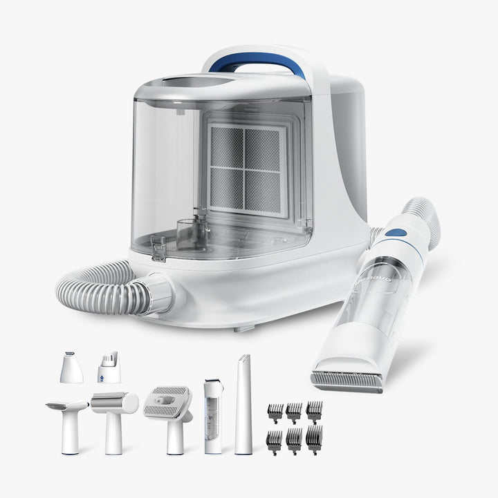 Oneisall BM3 13000Pa Powerful Suction Dog Grooming Vacuum Kit with 13 Accessories