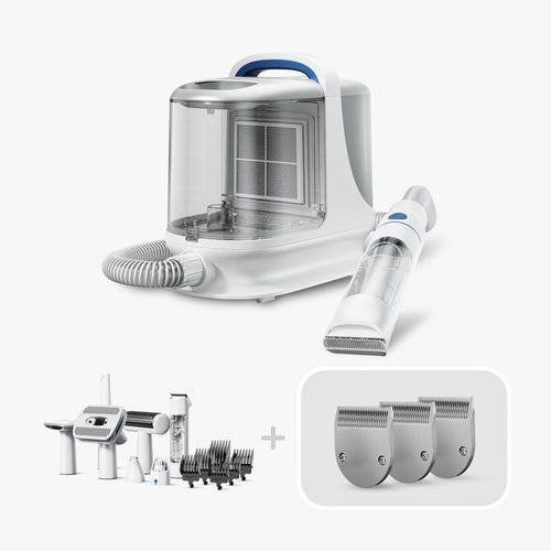 Powerful Suction Dog Grooming Vacuum Kit
