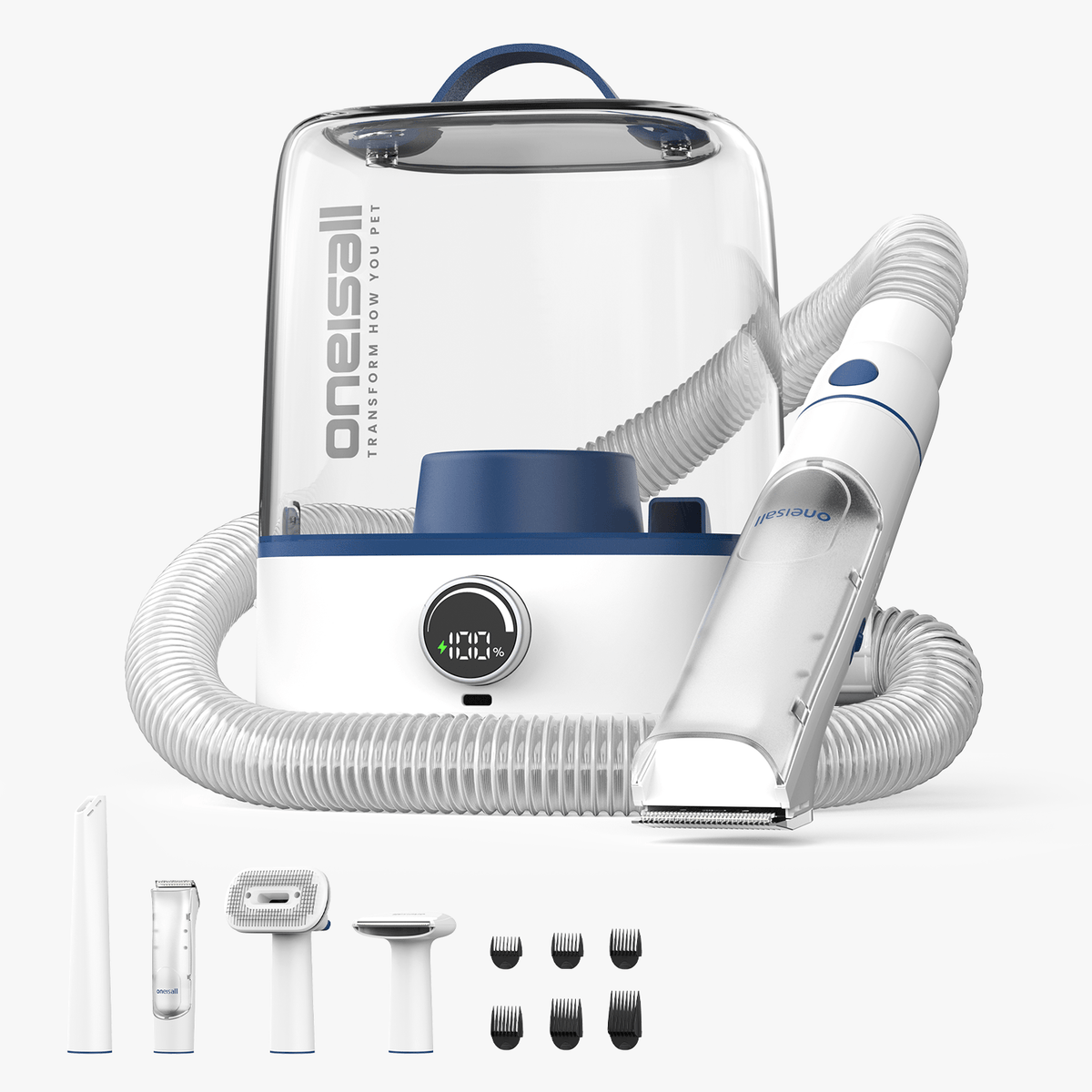 Sistema de cuidado con aspiradora para taller EQClean
