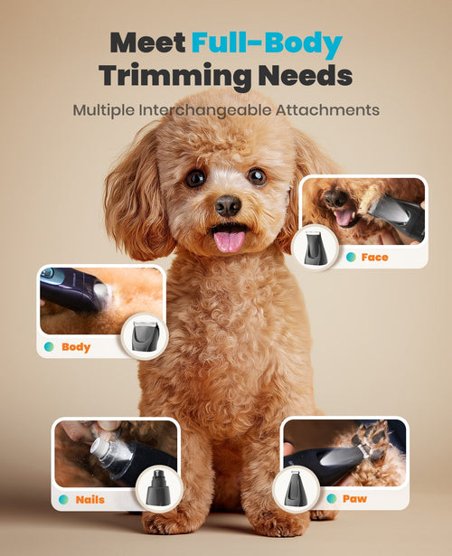  Muti-Function Cordless Dog Clipper