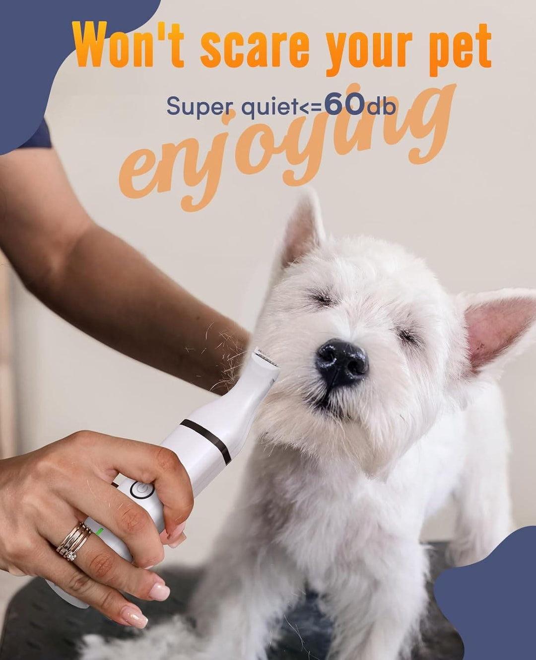 Cozy C1 - Oneisall Dog Grooming Vacuum Kit for Shedding Drying Trimming