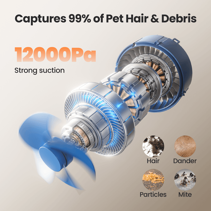 Pet Grooming Vacuum Kit