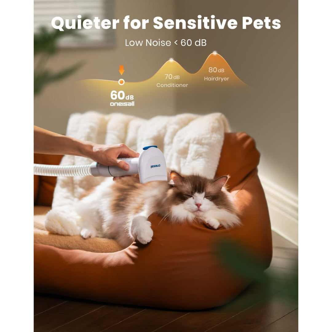 Oneisall Cozy C1 8-in-1 Pet Grooming Vacuum & Dryer Kit