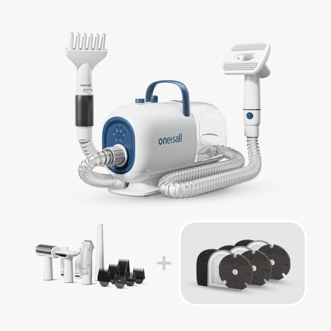 Pet Grooming Vacuum & Dryer Kit
