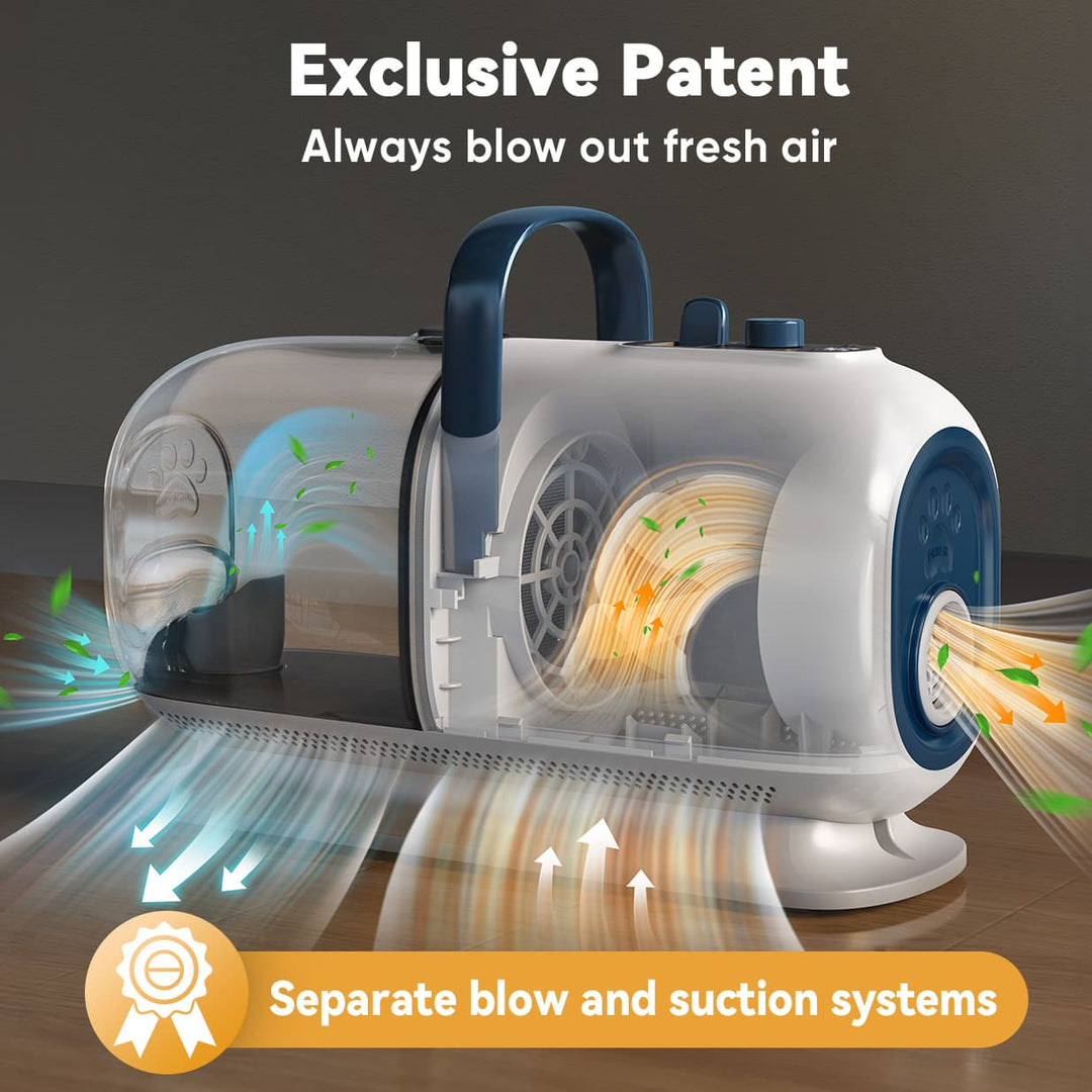 Oneisall Cozy C1 8-in-1 Pet Grooming Vacuum & Dryer Kit