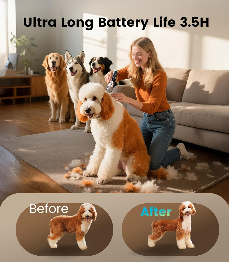 Visual Reference: Dtj001 Oneisall Dog Clipper Clipper Guards